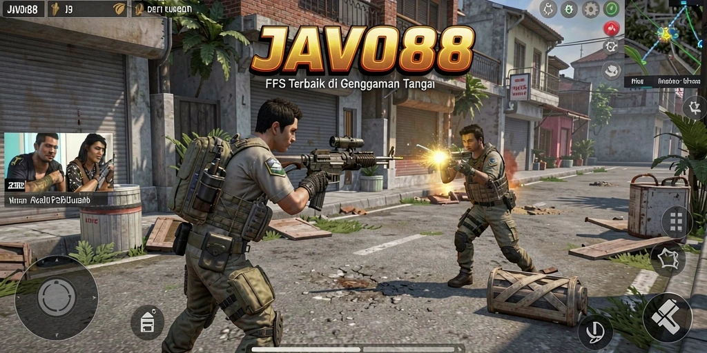 Tampilan gameplay seru dan penuh aksi di JAVO88.