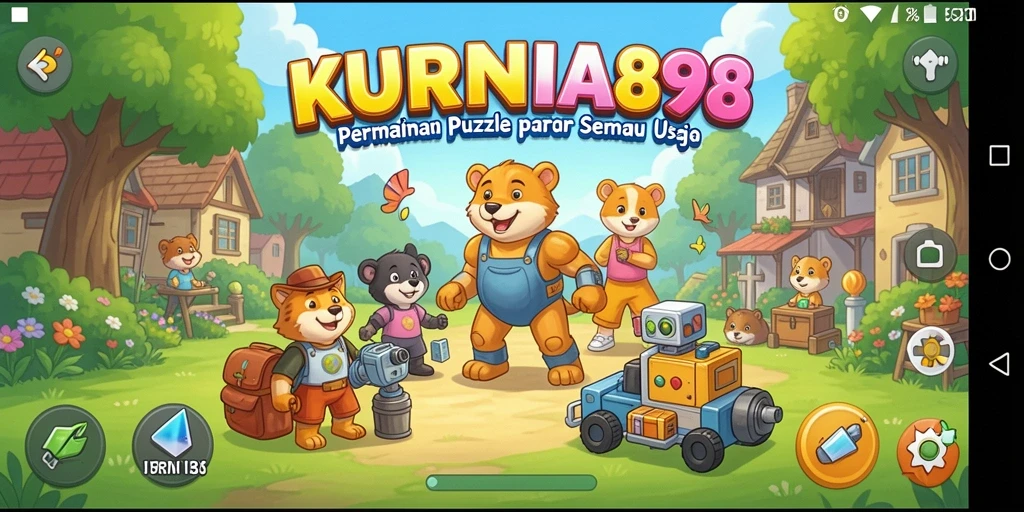 Tampilan gameplay KURNIA898 menampilkan berbagai tantangan Puzzle yang menarik.
