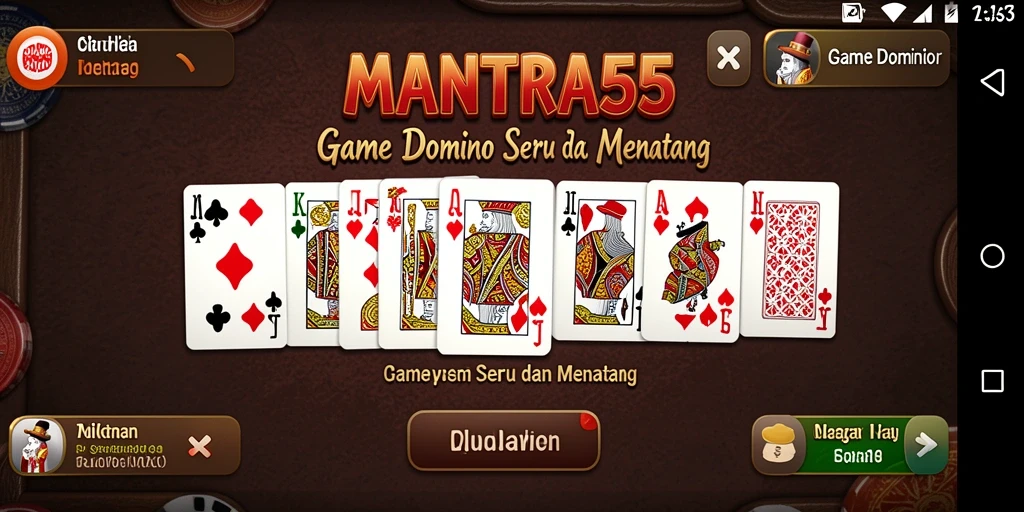 Tampilan menarik dari gameplay MANTRA55 yang penuh tantangan.