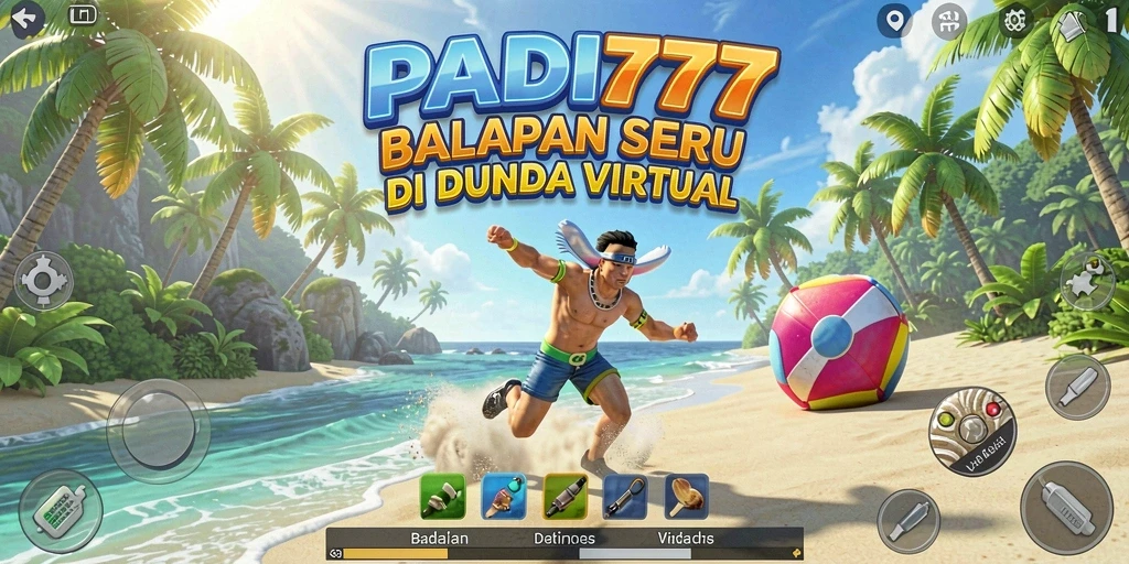 Tangkapan layar PADI777 menampilkan aksi balapan mendebarkan di lintasan.