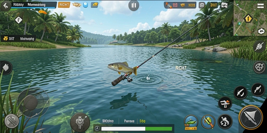 Tangkapan ikan yang mengasyikkan dalam permainan RICH7.