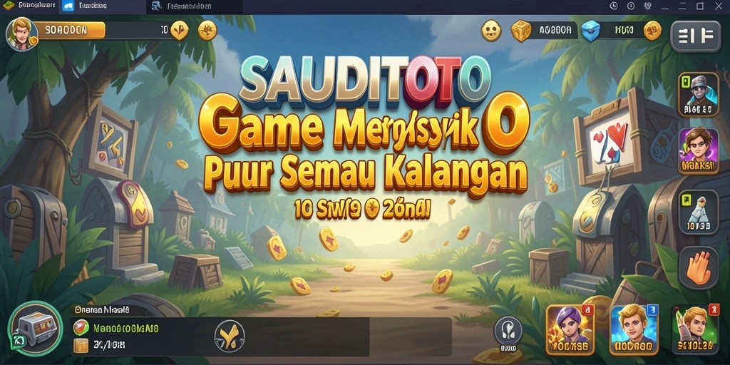 Tangkapan layar gameplay <strong>SAUDITOTO</strong> yang menampilkan mekanisme Idle yang menarik.