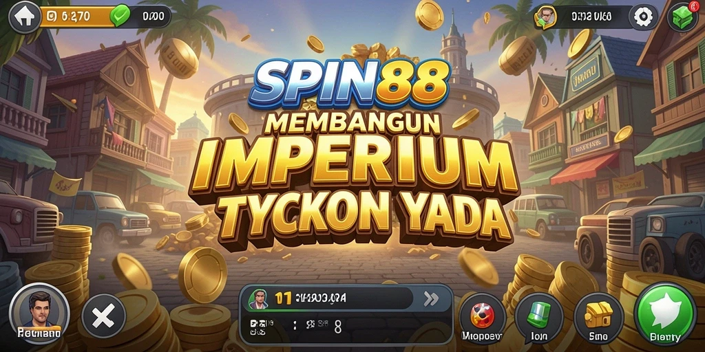 Tampilan menarik saat membangun bisnis di SPIN88.