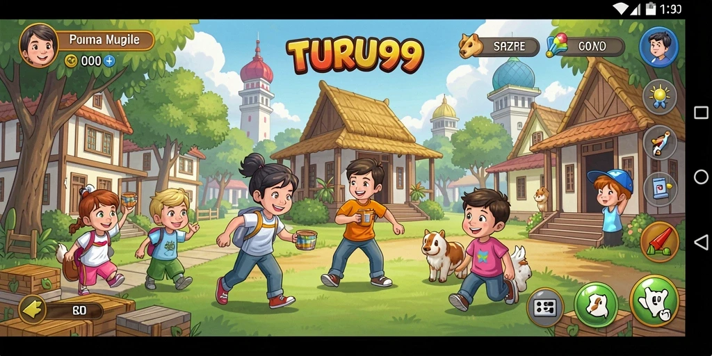 Screenshot TURU99 menampilkan gameplay Puzzle yang menarik.