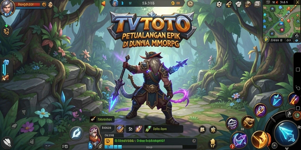 Tampilan gameplay seru dari <strong>TVTOTO</strong> yang mengajak pemain berpetualang.